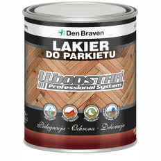 Rozpuszczalnikowy Lakier do parkietu Woodstar